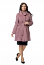 Женское пальто из текстиля с воротником 8008502