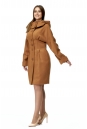 Женское пальто из текстиля с капюшоном 8008934-2