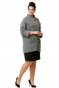 Женское пальто из текстиля с воротником 8009932-2