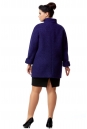Женское пальто из текстиля с воротником 8011998-3