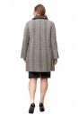 Женское пальто из текстиля с воротником 8012232-3