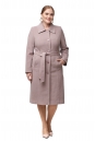Женское пальто из текстиля с воротником 8012553-2