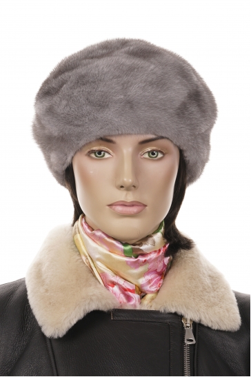 Шапка женская из норки