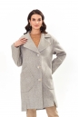 Женское пальто из текстиля с воротником 8015885