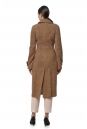 Женское пальто из текстиля с воротником 8016112-3