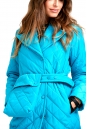 Женское пальто из текстиля с воротником 8018716-2