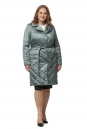 Женское пальто из текстиля с воротником 8019001