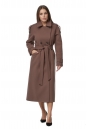 Женское пальто из текстиля с воротником 8019045-2