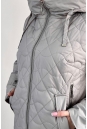 Женское пальто из текстиля с капюшоном 8024048-7