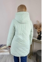 Женское пальто из текстиля с капюшоном 8024073-5