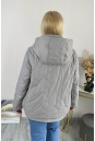Куртка женская из текстиля с капюшоном 8024083-7